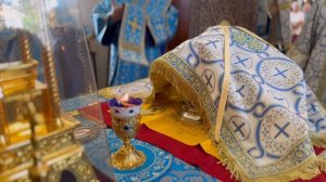 МИТРОПОЛИТ ИГНАТИЙ СОВЕРШИЛ БОЖЕСТВЕННУЮ ЛИТУРГИЮ В ХРАМЕ В ЧЕСТЬ ВЛАДИМИРСКОЙ ИКОНЫ БОЖИЕЙ МАТЕРИ