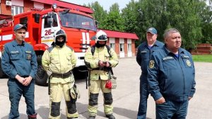 Профессия пожарный. Посещение ПЧ №26,№86