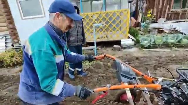 картофелекопалка  утиный хвост  самодельная .мотоблок