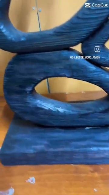 Напольный предмет декора из натурального дерева "Звен смотреть онлайн