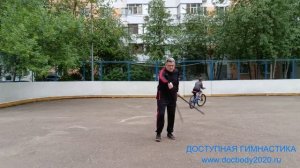 Упражнения с пластиковыми мечами Катана (3)