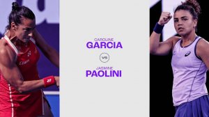 11.02.2025. Каролин Гарсия - Жасмин Паолини. WTA Doha. Caroline Garcia - Jasmine Paolini