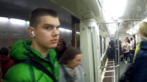 Поездка на поезде 81-740/741 по Бутовской линии. Битцевски?