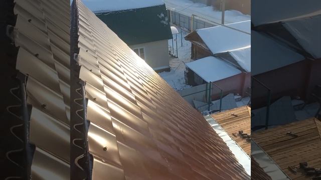 Как смотрится черепица на старой страпильной системе смотреть онлайн