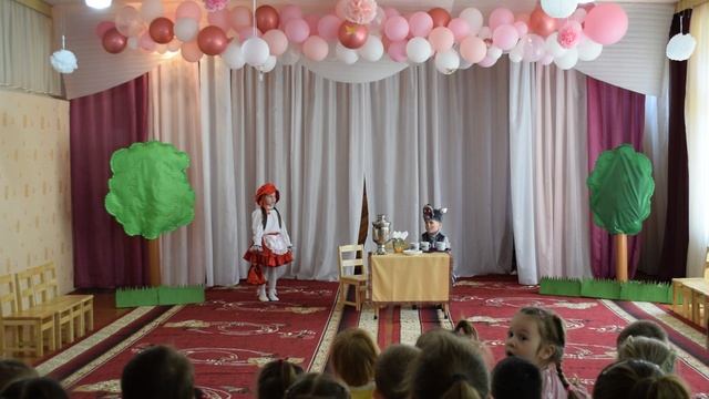 Утренник  красная Шапочка ГБУ ДОУ Ясли-сад "390" 6 часть