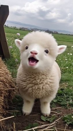 Happy little lamb What bad thoughts can small animals have_ How can small animals treat them_