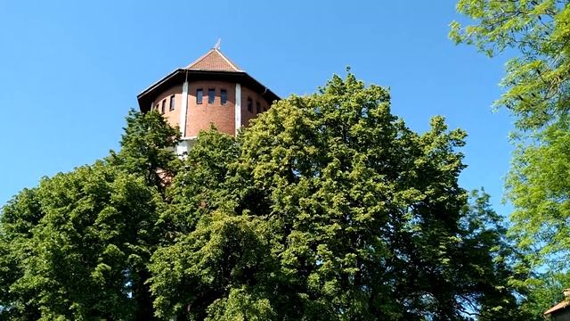 Водонапорная башня в Янтарном