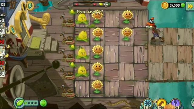 Plants vs Zombies 2— 7 level,Зомби против Растений 2—7 уровень#game # смотреть онлайн