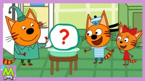 Три Кота Готовка Еды.Большое Кулинарное Шоу от Коржика Карамельки и Компота.Мультик Игра