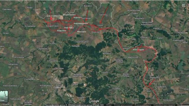 Сумское направление на 03.06.25: наступление на Сумы — Андреевка, Новониколаевка...