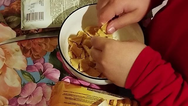 Каша с печенюшками)))