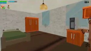Построил дом из скулбой ранавей чикен ган #chickengun #чике?