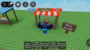 играю в Grow a garden🍅🥥