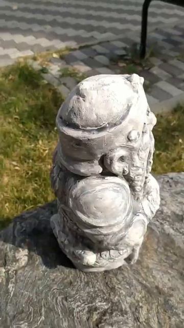 Гном из Средиземья. Садовая скульптура из керамики. Dwar смотреть онлайн