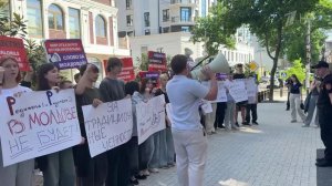 В столице Молдавии люди вышли с протестом, не желая проведения в городе гей-парада