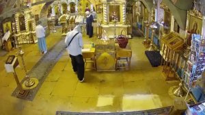 Молебен с акафистом Порт-Артурской иконе Божией Матери. Храм Успения в Путинках.