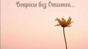 ВОПРОСЫ БЕЗ ОТВЕТОВ…