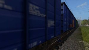 ВЛ80С С ГРУЗОВЫМ ПОЕЗДОМ В FARMING SIMULATOR 2017