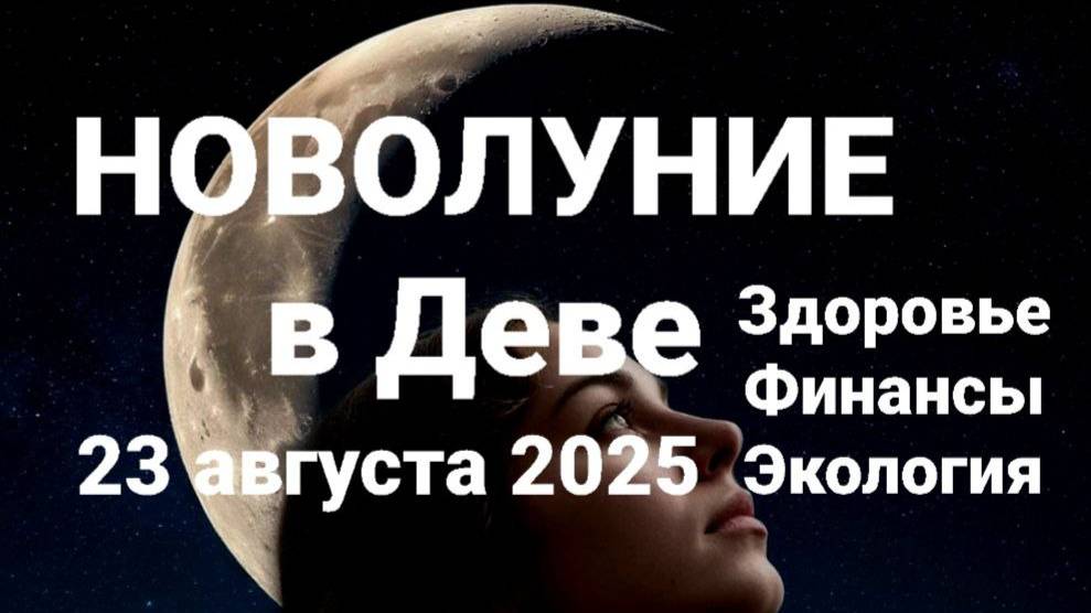 Новолуние в Деве. Общий астрологический прогноз смотреть онлайн
