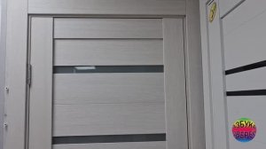 Межкомнатные двери М118 ЭкоЛайт ост. Сатинат