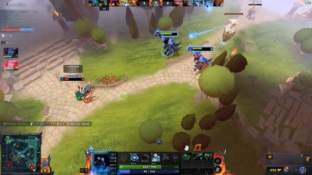 Самые весёлые моменты за ГОД и даже больше! Dota 2 moments смотреть онлайн