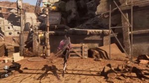 STELLAR BLADE СУНДУК ПУСТОШЬ РАЗВАЛИНЫ РУХНУВШЕГО ЗДАНИЯ ГА