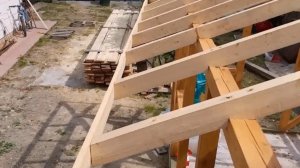 Беседка 3 на 4 м. Крыша. ЛОбовая доска и всякие мелочи.