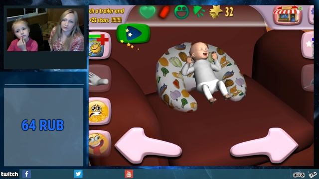 Играем в Sims FREE PLAY #1 МАМА ОЛЯ И ДОЧКА МИЛАНА