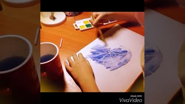 Как зделать рисунок из свечки смотреть онлайн