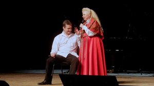 Фрагмент из спектакля "Русская душа"