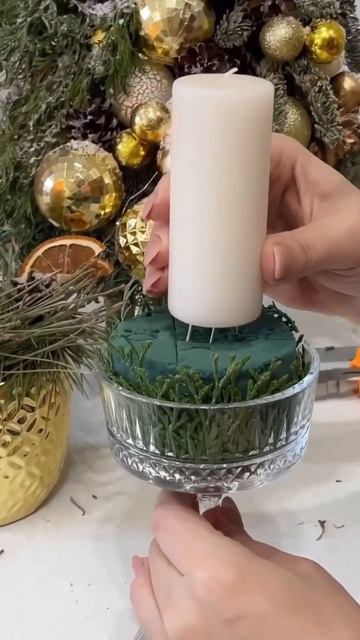 Создание новогоднего подарка своими руками ️#новыйгод #новогоднееоформление #новогоднийдекор смотреть онлайн