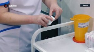 Вацкинация врачей от коронавируса в Удмуртии