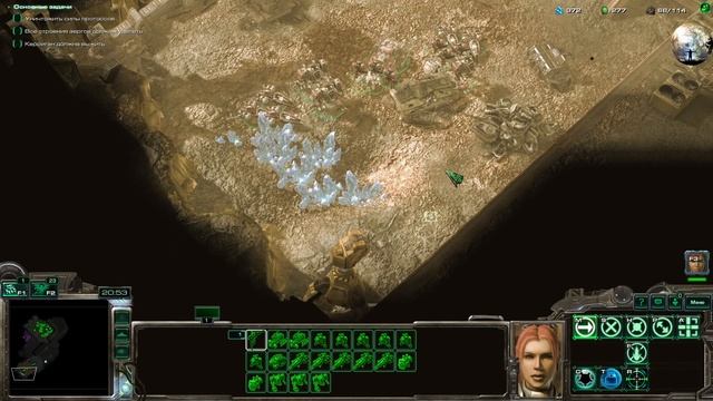 StarCraft Mass Recall Прохождение Терраны "Новый Геттисберг" смотреть онлайн