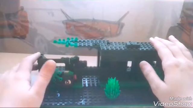 Лего самоделка ,,Заброшенная козарма ,, смотреть онлайн