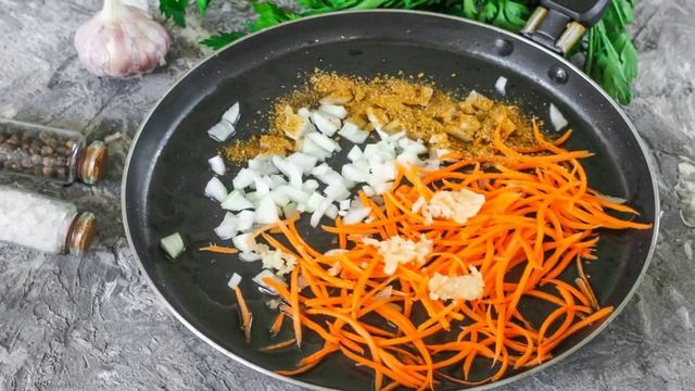 Баклажаны по-корейски с морковью