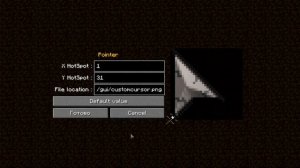 обзор мода на курсор Minecraft как редактировать