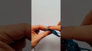 Слоник-брелок из рафии крючком. Самый простой, который