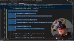 62. Implementing the IValidateOptions interface