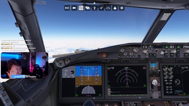Первый полет на Boeing 737 MAX 8 | Microsoft Flight Simulator смотреть онлайн