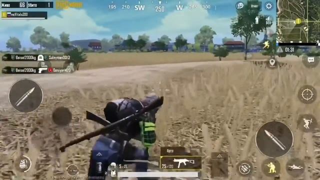 Топ 1 - Один против сквадов PUBG MOBILE смотреть онлайн