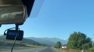 Поселок с видом на горы// автопутешествие из Сибири