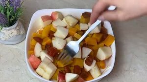 Потрясающий десерт из ТЫКВЫ и Яблок Вкуснейший На Завтрак и Ужин Здоровая и дешёвая еда