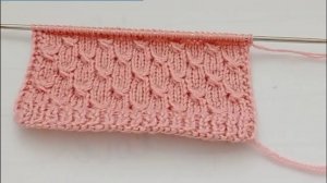 Плотный узор спицами. Легко и красиво!