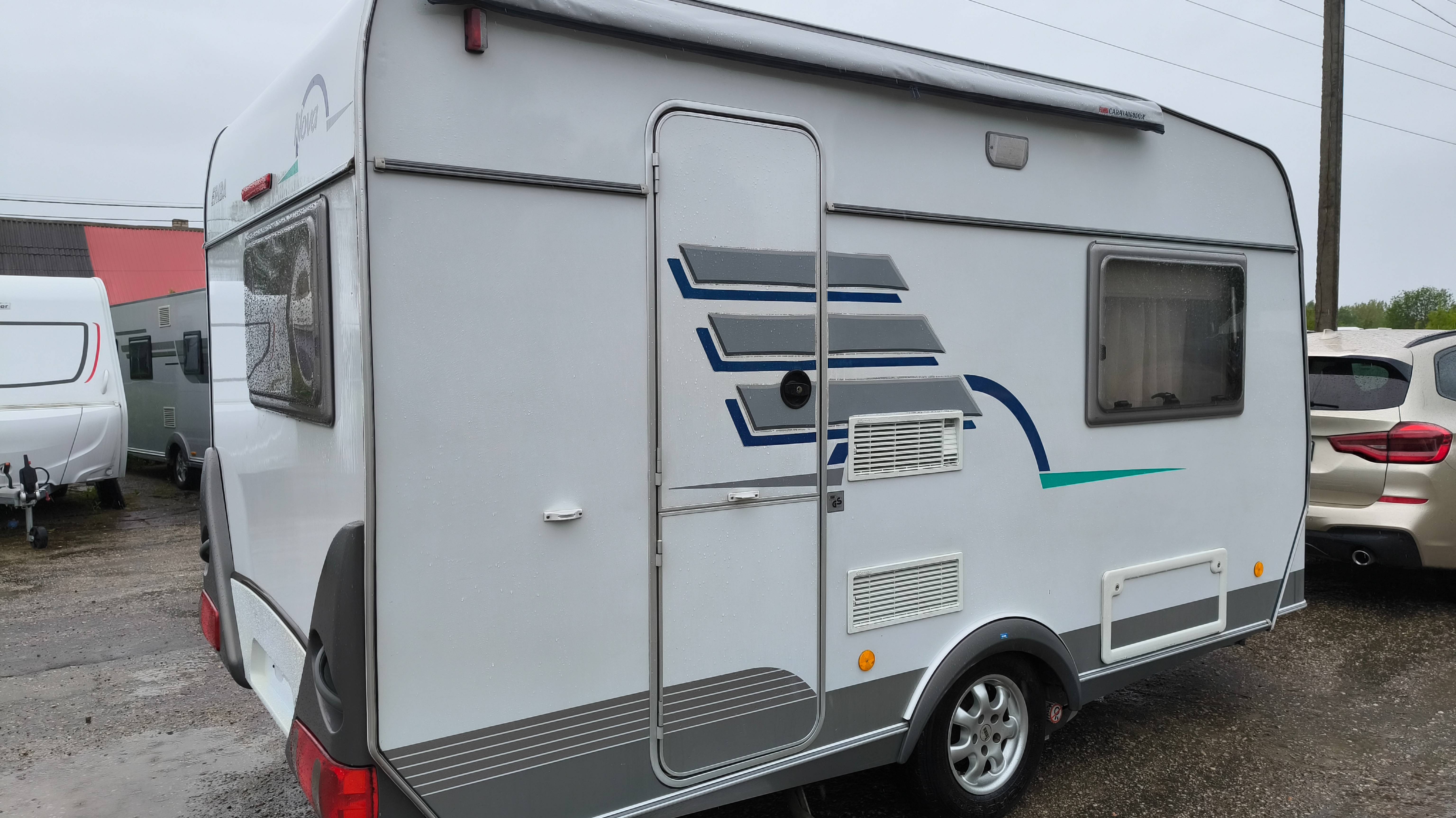 Немецкий автодом-турист,малыш-крепыш Hymer Nova c палаткой и мувером в комплекте