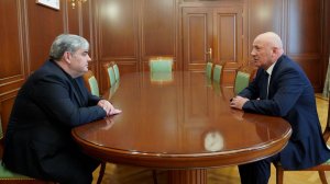 Казбек Коков провел рабочую встречу с председателем Арбитражного суда КБР  Игорем Мельниковым