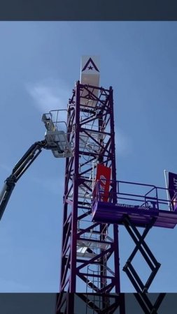 Комбинированная мачта ZTM — уникальное исполнение башенного крана