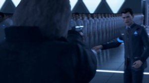 Detroit / Коннор и Хэнк в башне Киберлайф