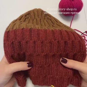Рельефный узор спицами - МК от интернет-магазина пряжи Knitted-story-shop.ru