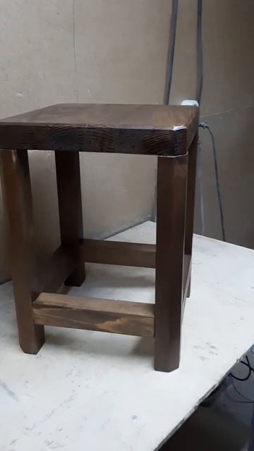 Деревянный табурет своими руками #изделияиздерева #diy смотреть онлайн