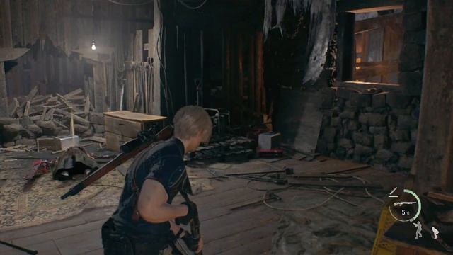 Resident Evil 4 Глава 6 Первый босс . Часть №6